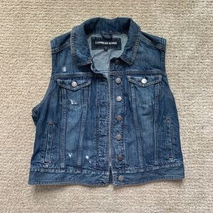 Denim vest